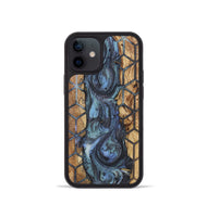 iPhone 12 mini Wood+Resin Phone Case - Graham (Pattern, 723079)