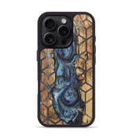 iPhone 16 Pro Wood+Resin Phone Case - Graham (Pattern, 723079)