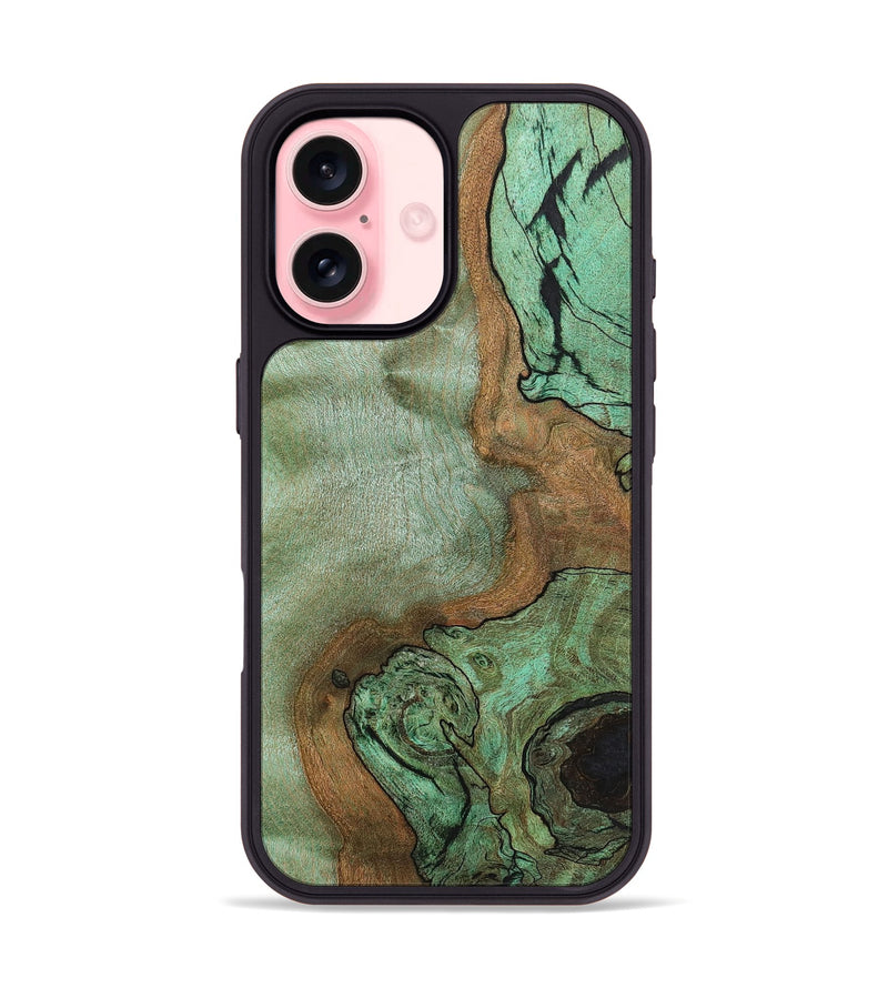 iPhone 16  Phone Case - Kim (Wood Burl, 723087)