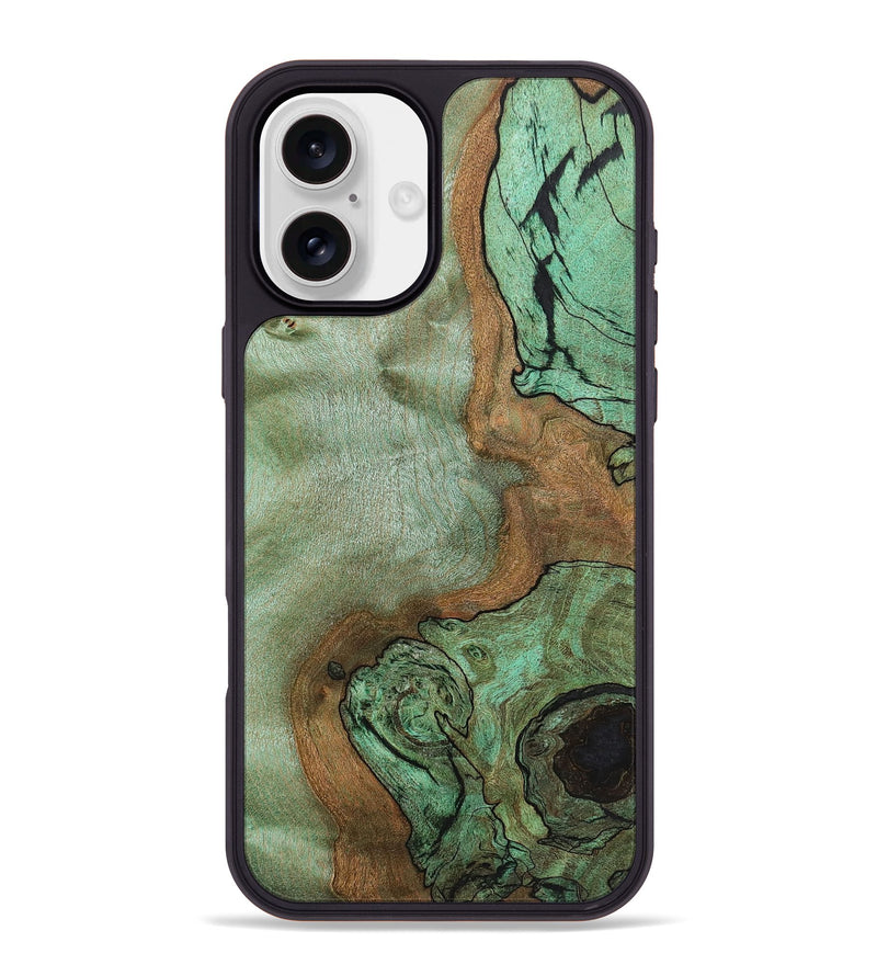 iPhone 16 Plus  Phone Case - Kim (Wood Burl, 723087)