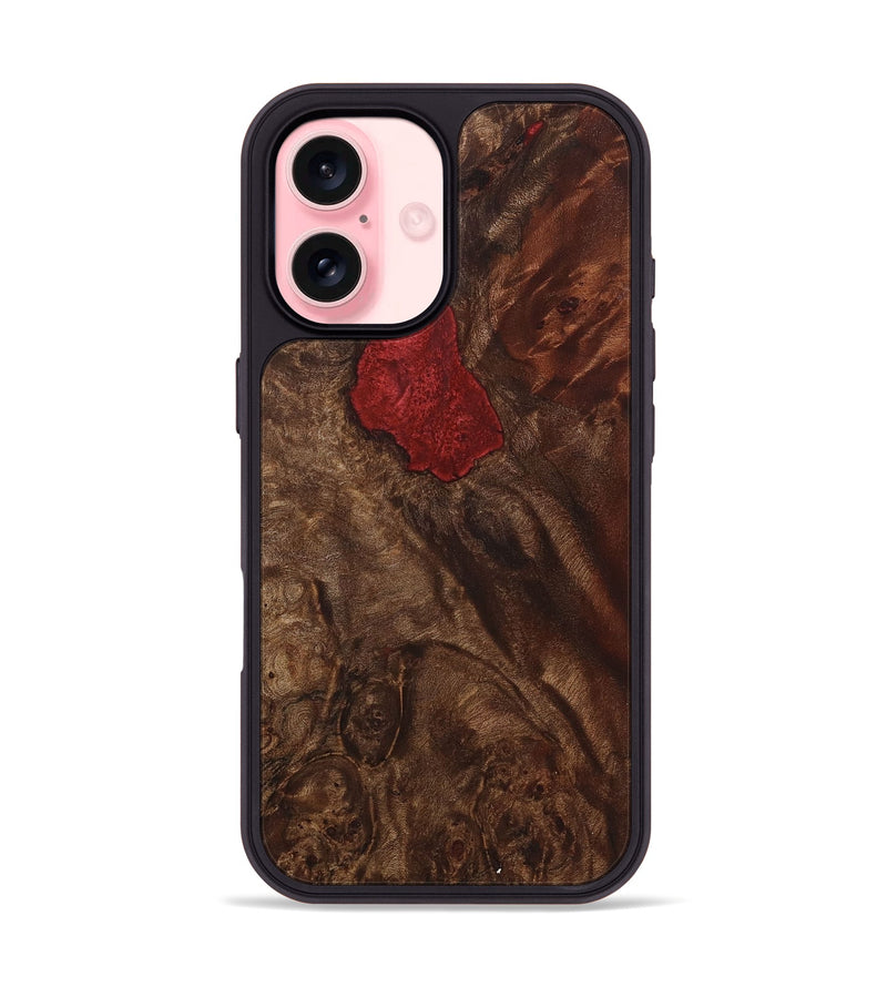 iPhone 16  Phone Case - Theresa (Wood Burl, 723103)