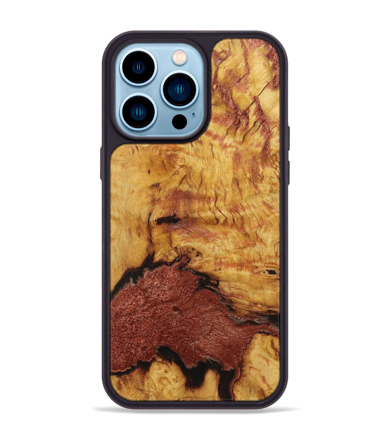 iPhone 14 Pro Max  Phone Case - Annabella (Wood Burl, 723104)