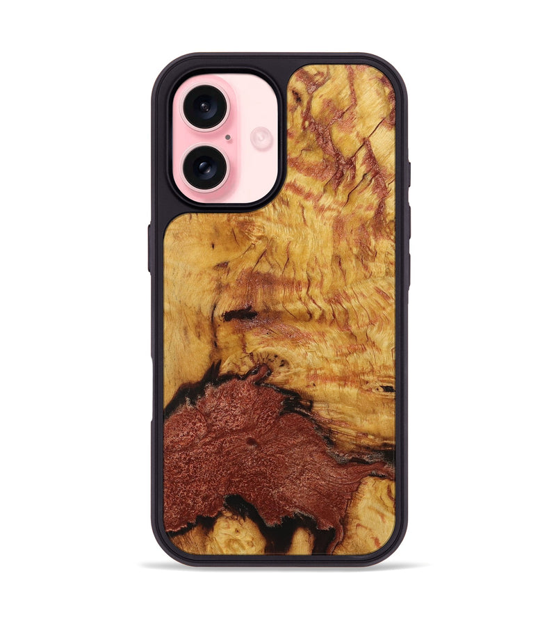 iPhone 16  Phone Case - Annabella (Wood Burl, 723104)