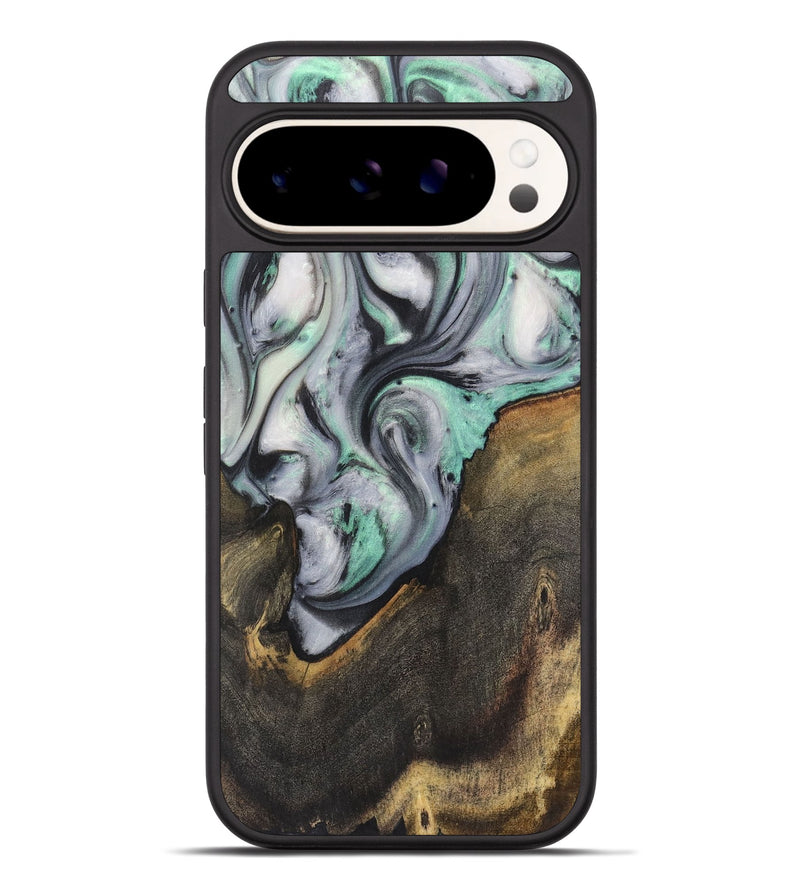 Pixel 9 Pro XL Wood+Resin Phone Case - Hunter (Green, 723149)