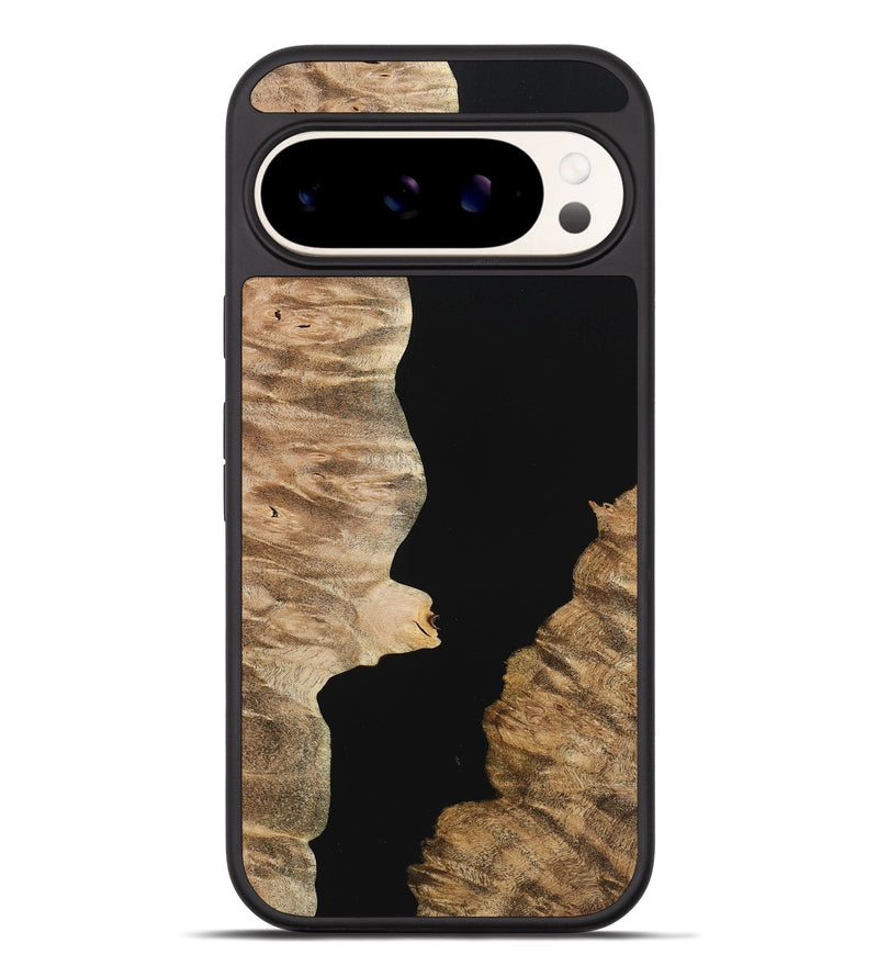 Pixel 9 Pro XL Wood+Resin Phone Case - Talan (Pure Black, 723166)