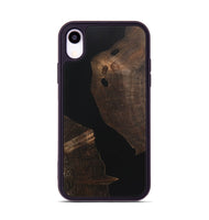 iPhone Xr Wood+Resin Phone Case - Blair (Pure Black, 723171)