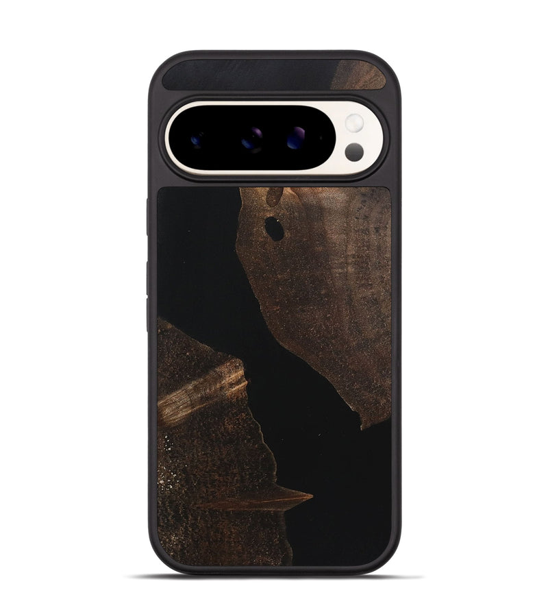 Pixel 9 Wood+Resin Phone Case - Blair (Pure Black, 723171)