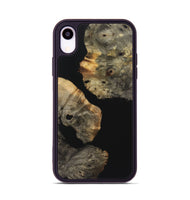 iPhone Xr Wood+Resin Phone Case - Cory (Pure Black, 723177)