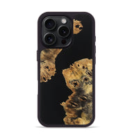 iPhone 16 Pro Wood+Resin Phone Case - Bodhi (Pure Black, 723181)