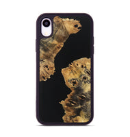 iPhone Xr Wood+Resin Phone Case - Bodhi (Pure Black, 723181)