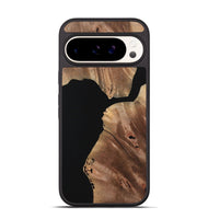 Pixel 9 Pro Wood+Resin Phone Case - Joaquin (Pure Black, 723182)