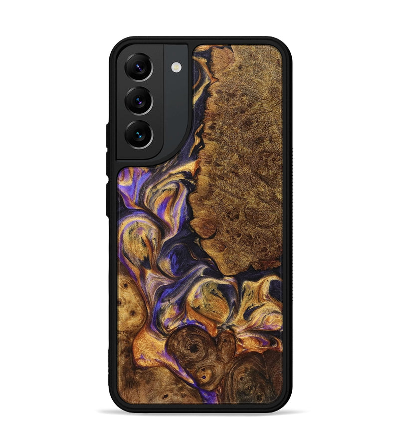 Galaxy S22 Plus Wood+Resin Phone Case - Beau (Purple, 723188)