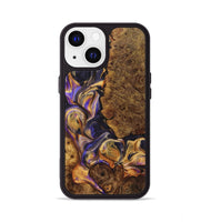 iPhone 13 Wood+Resin Phone Case - Beau (Purple, 723188)