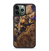 iPhone 13 Pro Max Wood+Resin Phone Case - Wynter (Purple, 723189)