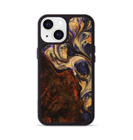 iPhone 13 Wood+Resin Phone Case - Estelle (Purple, 723190)