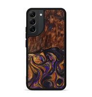 Galaxy S22 Plus Wood+Resin Phone Case - Anthony (Purple, 723191)