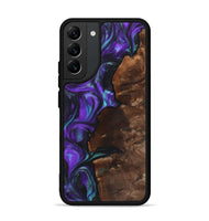 Galaxy S22 Plus Wood+Resin Phone Case - Alan (Purple, 723193)