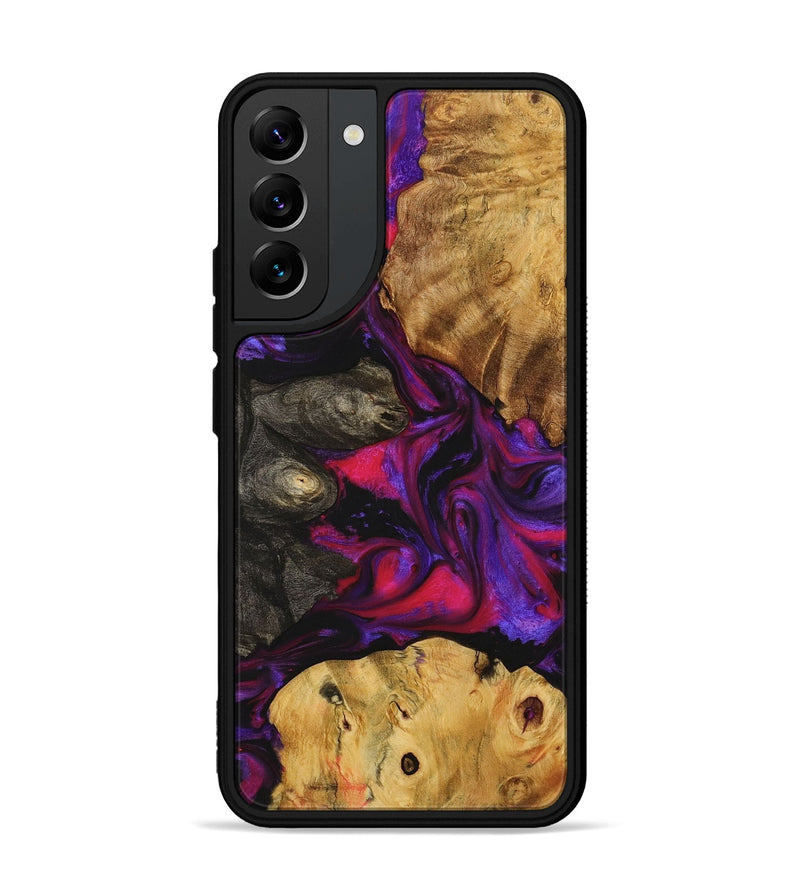 Galaxy S22 Plus Wood+Resin Phone Case - Summer (Purple, 723197)