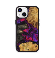 iPhone 13 Wood+Resin Phone Case - Summer (Purple, 723197)