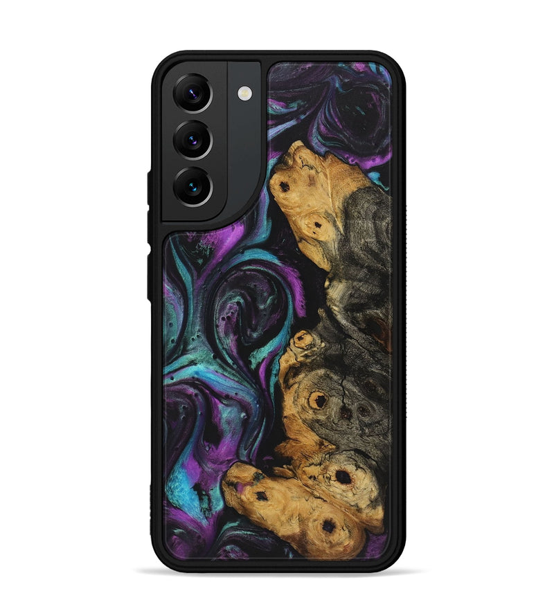 Galaxy S22 Plus Wood+Resin Phone Case - Dakota (Purple, 723200)