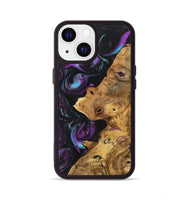 iPhone 13 Wood+Resin Phone Case - Emerson (Purple, 723201)