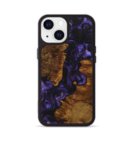 iPhone 13 Wood+Resin Phone Case - Craig (Purple, 723202)