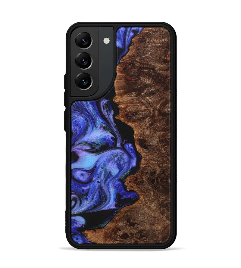 Galaxy S22 Plus Wood+Resin Phone Case - Kaydence (Purple, 723203)