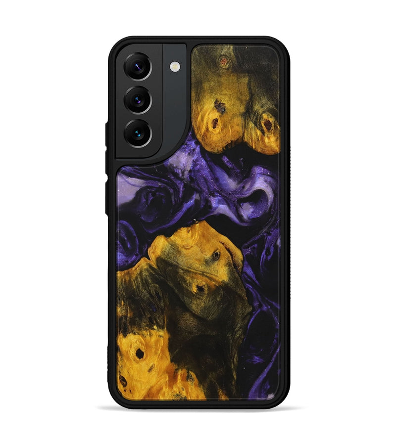 Galaxy S22 Plus Wood+Resin Phone Case - Bryson (Purple, 723204)