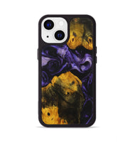 iPhone 13 Wood+Resin Phone Case - Bryson (Purple, 723204)