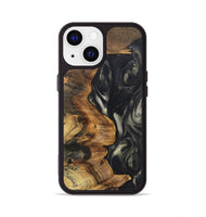 iPhone 13 Wood+Resin Phone Case - Parker (Black & White, 723246)