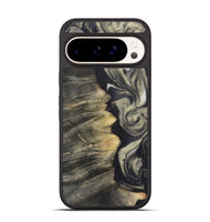 Pixel 9 Wood+Resin Phone Case - Angelo (Black & White, 723248)