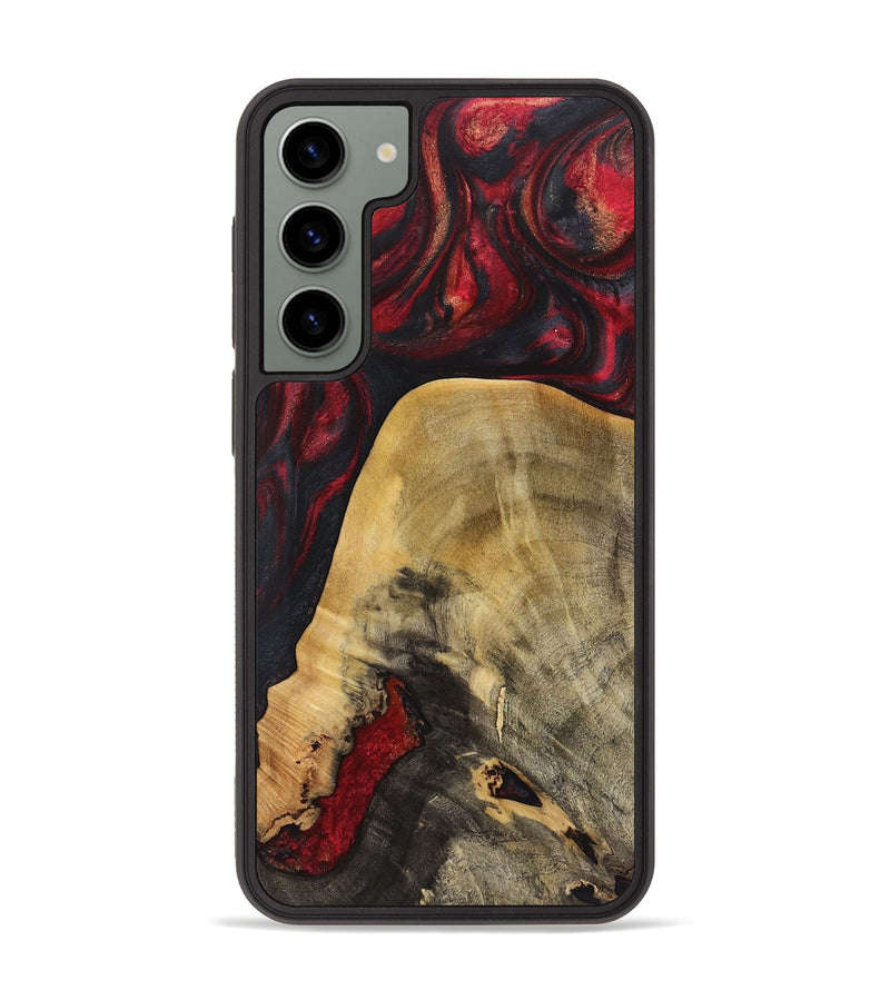 Galaxy S23 Plus Wood Phone Case - Sasha (Red, 723264)