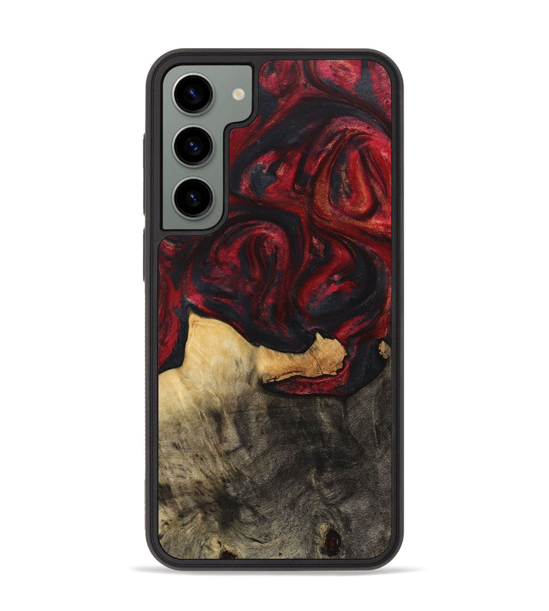 Galaxy S23 Plus Wood Phone Case - Dwight (Red, 723265)