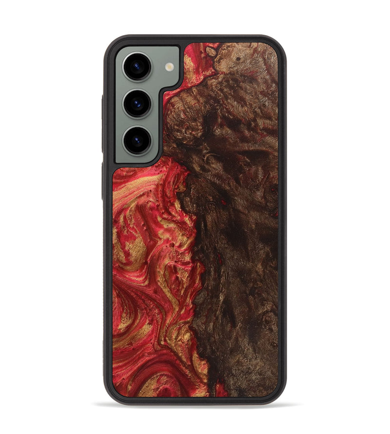 Galaxy S23 Plus Wood Phone Case - Amir (Red, 723266)