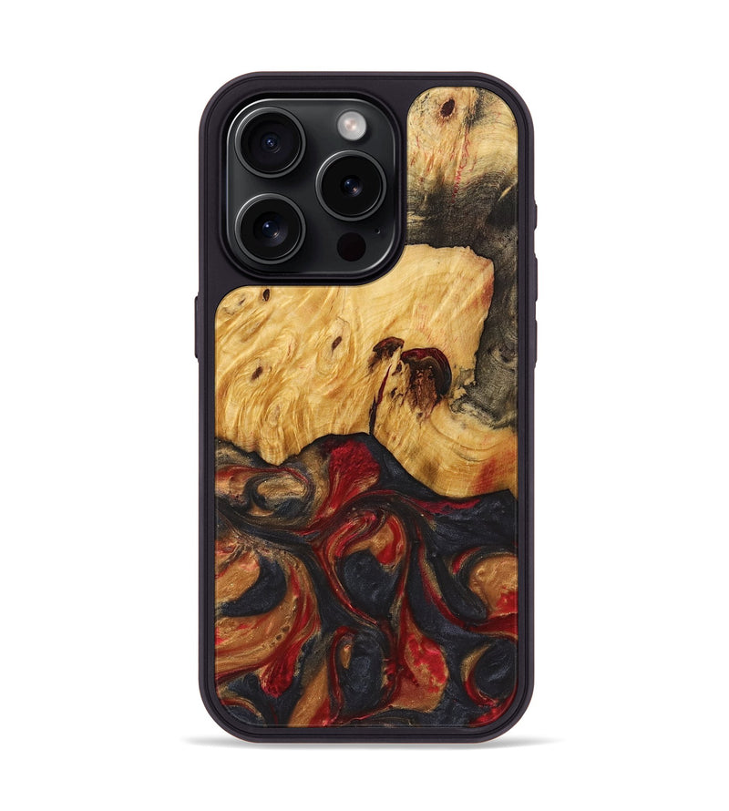 iPhone 15 Pro Wood Phone Case - Braelynn (Red, 723278)