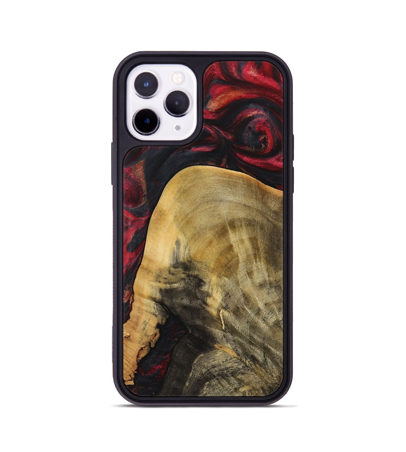 iPhone 11 Pro Wood Phone Case - Kason (Red, 723281)