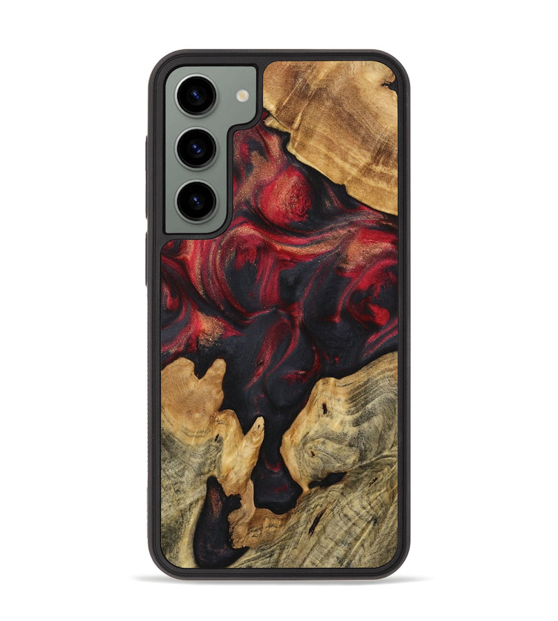 Galaxy S23 Plus Wood Phone Case - Breanna (Red, 723283)