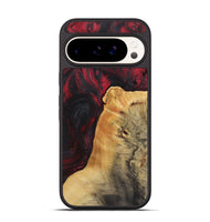 Pixel 9 Pro Wood Phone Case - Tracy (Red, 723286)