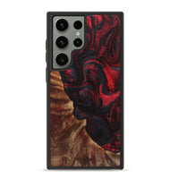 Galaxy S23 Ultra Wood Phone Case - Jade (Red, 723289)