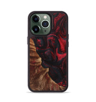 iPhone 13 Pro Wood Phone Case - Jade (Red, 723289)