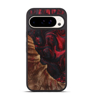 Pixel 9 Pro Wood Phone Case - Jade (Red, 723289)