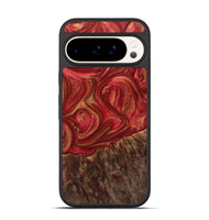 Pixel 9 Pro Wood Phone Case - Damian (Red, 723290)