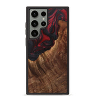 Galaxy S23 Ultra Wood Phone Case - Mildred (Red, 723291)