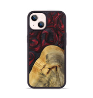 iPhone 14 Wood Phone Case - Nayeli (Red, 723293)