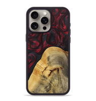 iPhone 15 Pro Max Wood Phone Case - Nayeli (Red, 723293)