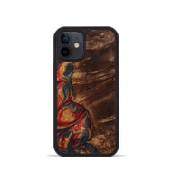 iPhone 12 mini Wood Phone Case - Jorge (Red, 723295)