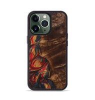 iPhone 13 Pro Wood Phone Case - Jorge (Red, 723295)