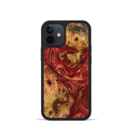 iPhone 12 mini Wood Phone Case - Marlee (Red, 723296)