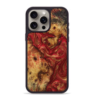 iPhone 15 Pro Max Wood Phone Case - Marlee (Red, 723296)