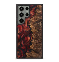 Galaxy S23 Ultra Wood Phone Case - Pablo (Red, 723297)